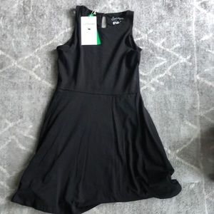 Pact small knit skater style mini dress, NWT.